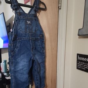 OshKosh B'gosh Blue Denim Overalls for Kids